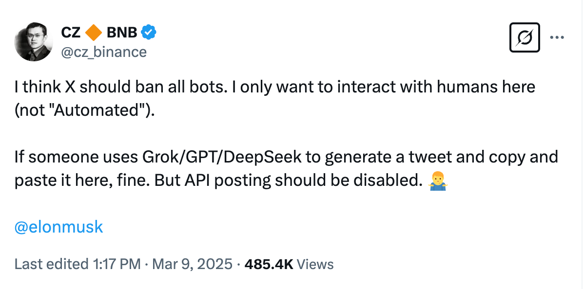 Twitter, Binance, Elon Musk