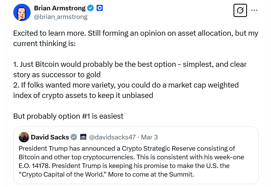 Coinbase, Брайан Армстронг, Gemini, США, Братья Уинклвосс, Дональд Трамп