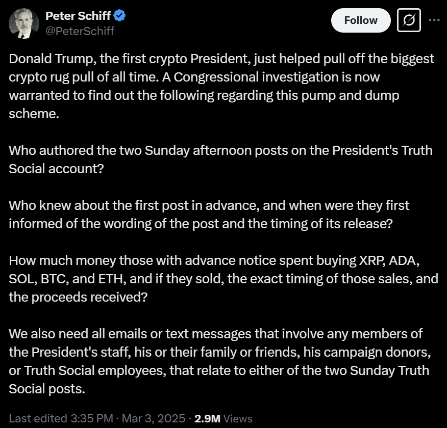 Bitcoin Price, Economy, Donald Trump, Data, Market Analysis