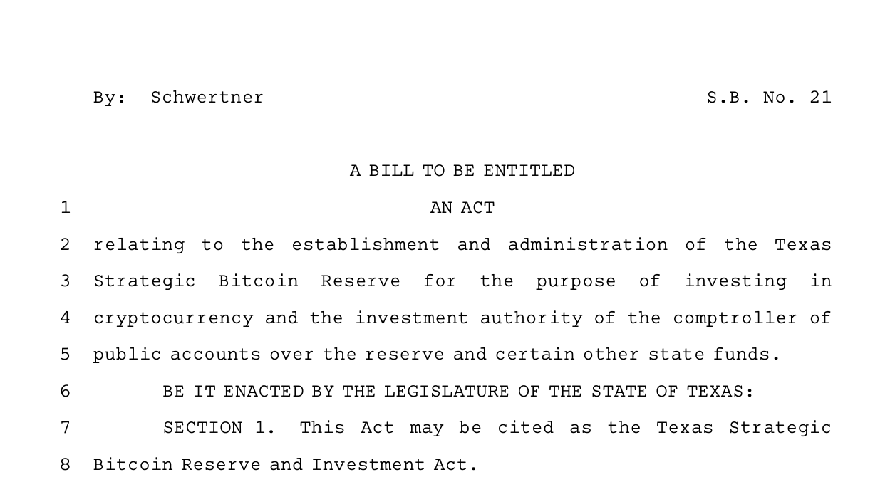 Texas, texas bitcoin, Bitcoin Reserve