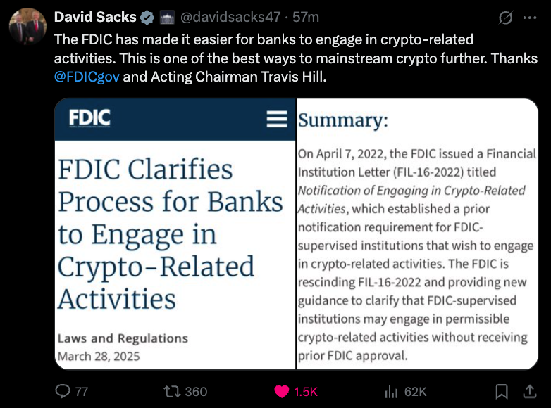 Криптовалюты, Федеральный резерв, Цена биткоина, Рынки, Акции, Инфляция, Белый дом, Дональд Трамп, Обновление рынка