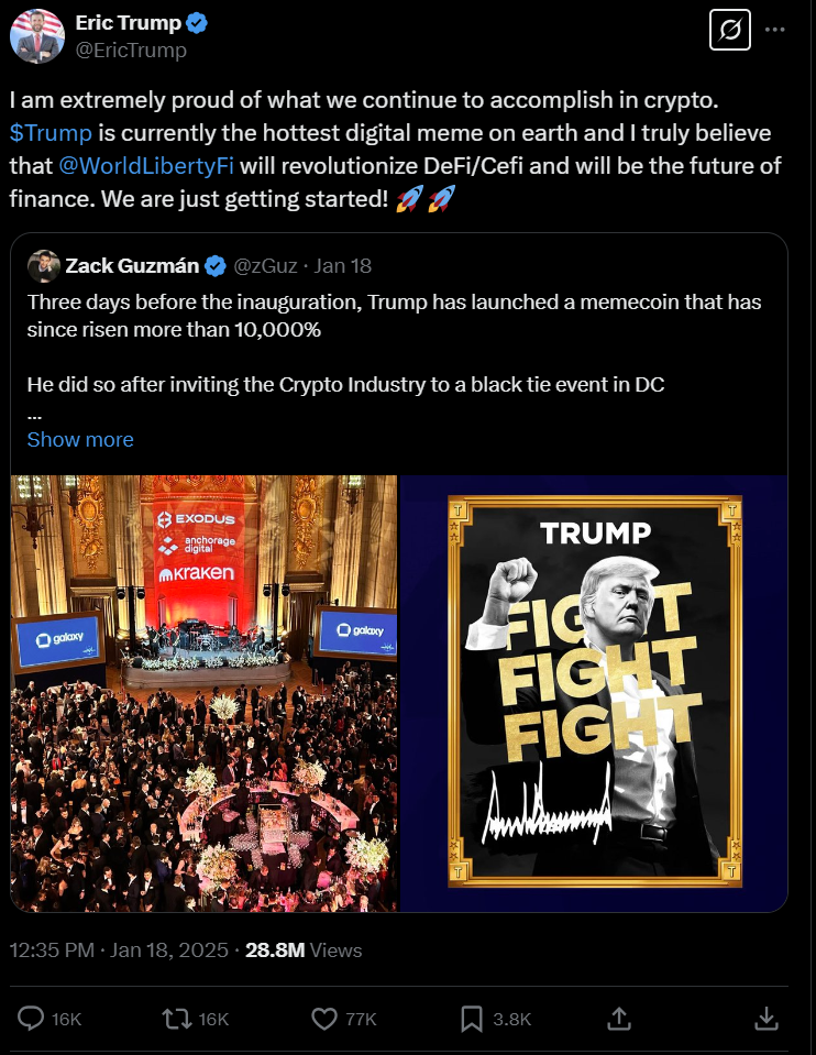 Law, US Government, Cryptocurrency Exchange, Donald Trump, Features