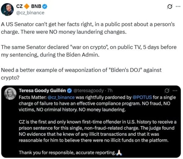 Politics, Changpeng Zhao, Cryptocurrency Exchange, Donald Trump, Decentralized Exchange, Features, BNB