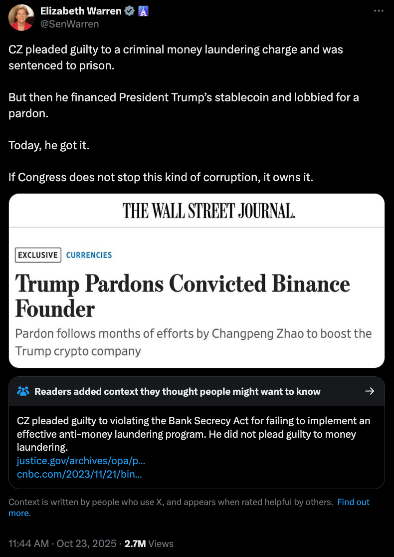 Закон, Чанпен Чжао, Дональд Трамп, Коррупция, Binance