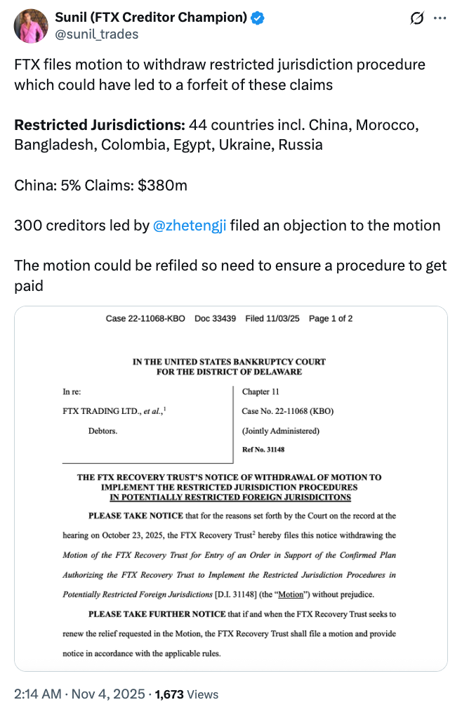 Law, China, Bankruptcy, Court, Sam Bankman-Fried, FTX, Policy
