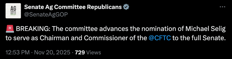 Politics, Government, Congress, CFTC