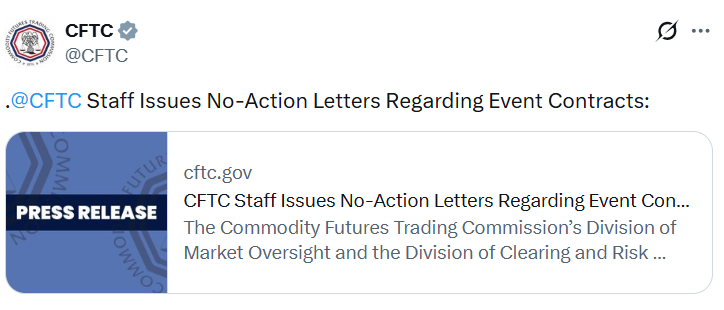 CFTC, Соединенные Штаты, Предсказания, Рынки предсказаний