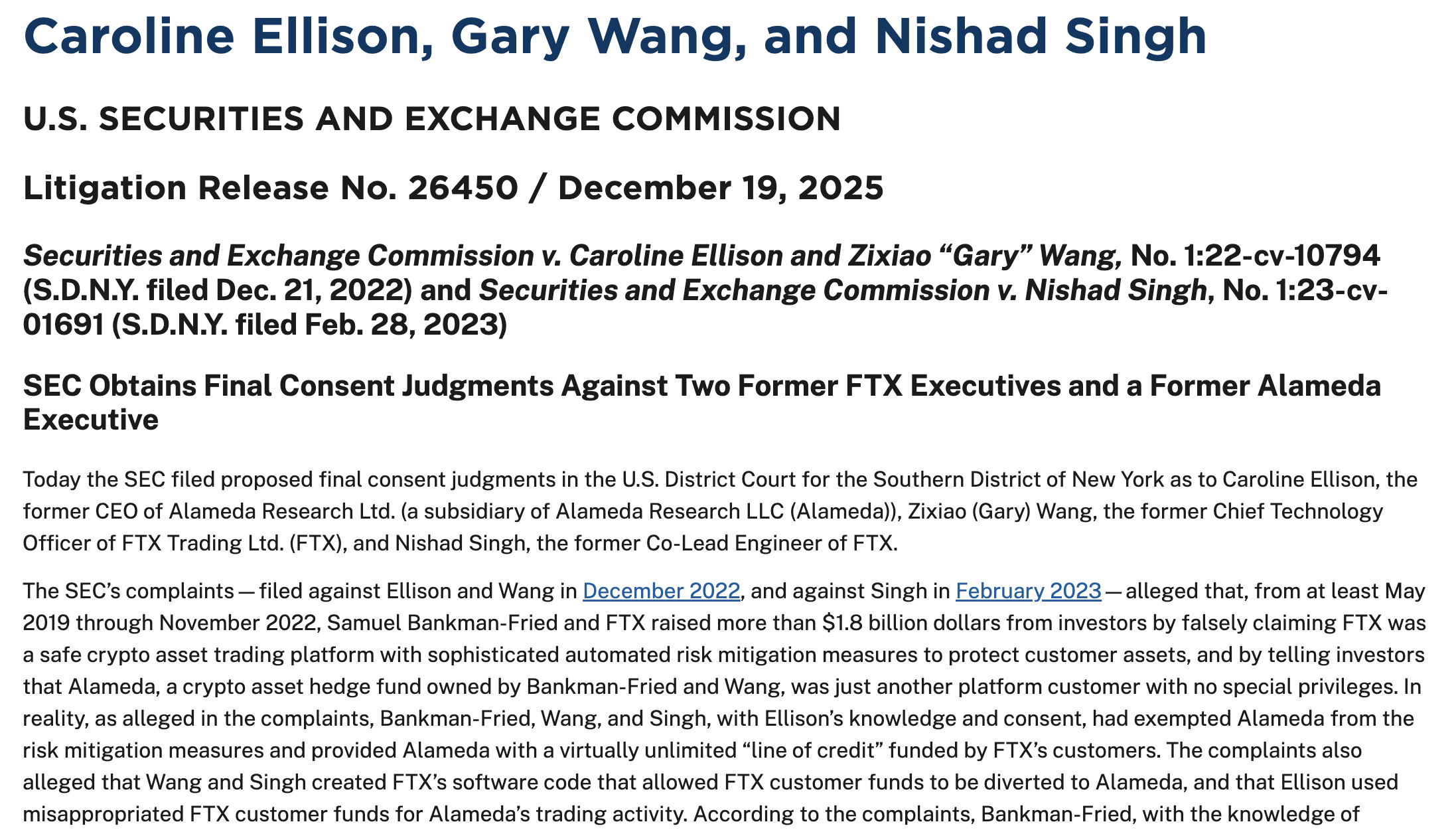 Law, SEC, Cryptocurrency Exchange, Court, FTX