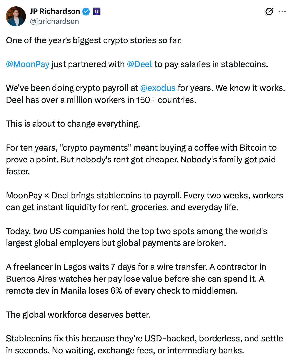 Europe, Payroll, European Union, Stablecoin